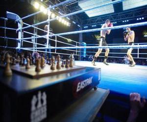 yapboz Satranç boks hangi tur alternatif olarak satranç ile boks birleştiren bir hibrid spor.